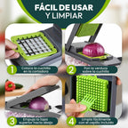 Cortador multifunción de Verduras 16 en 1 Mandolina de Cocina Profesional
