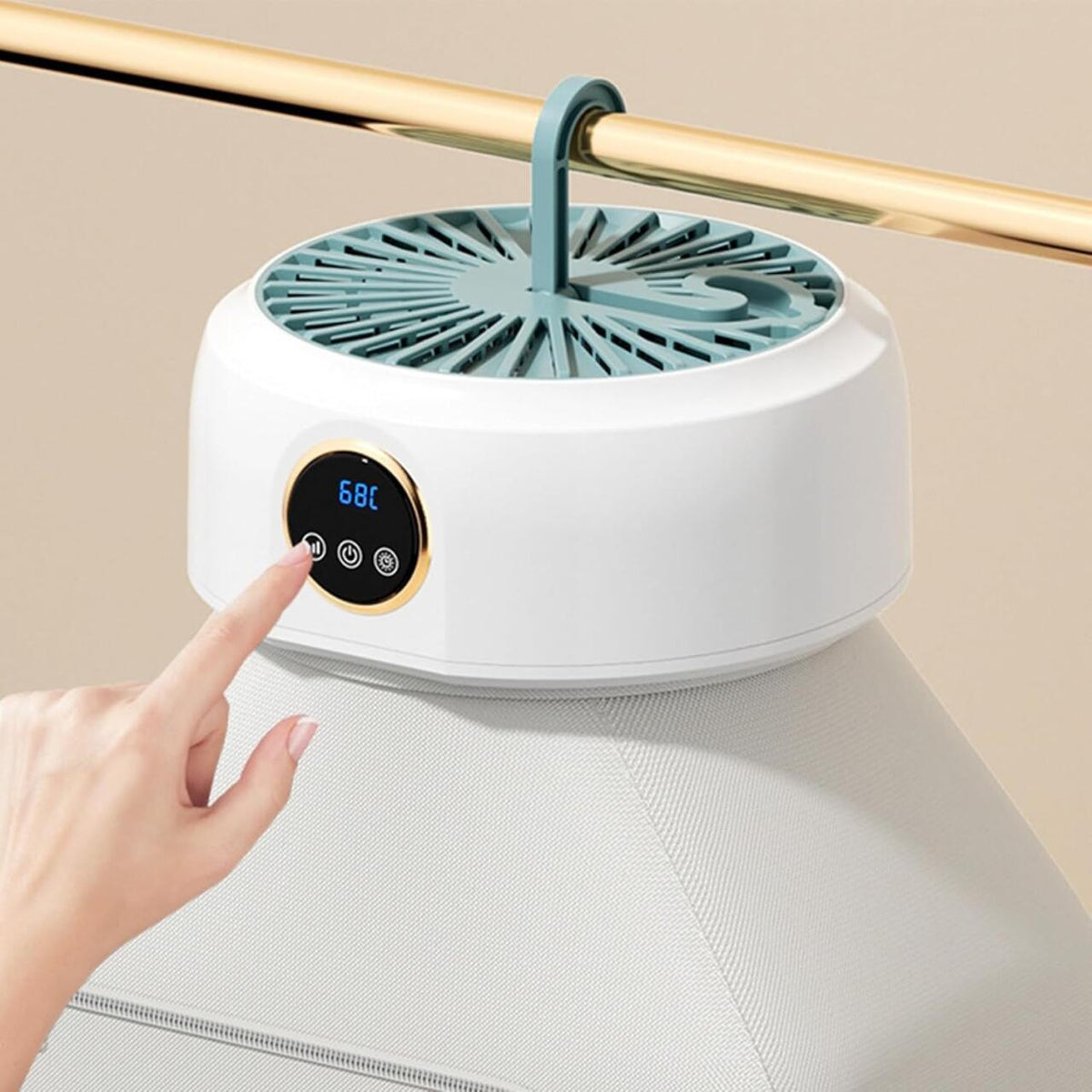 Secador Eléctrico Portátil de Diseño Plegable